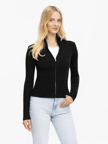 Antargo Strickjacke 'Iris'‌‌‌‌‌‌‌‌‌‌ in Schwarz