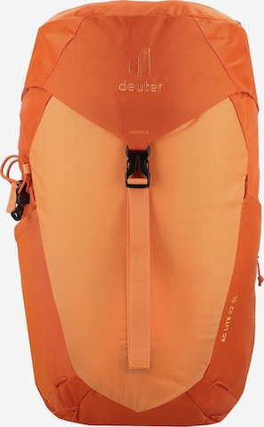 Sac à dos de sport DEUTER en orange : devant