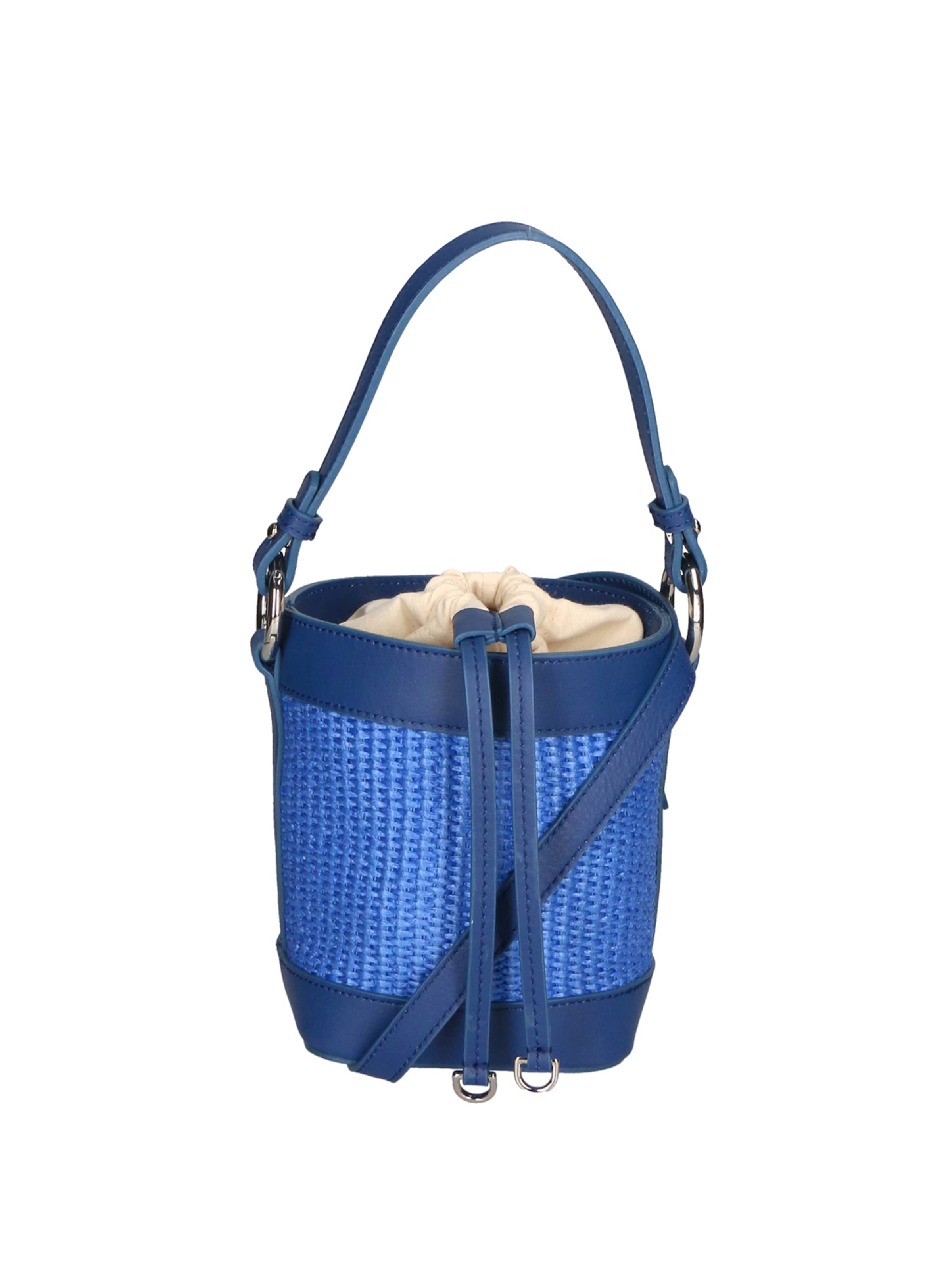 Borsa a sacco di Gave Lux in blu: frontale