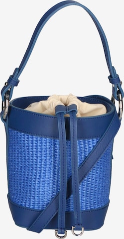 Borsa a sacco di Gave Lux in blu: frontale