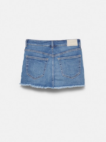 Pull&Bear Rok in Blauw