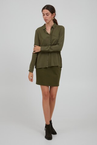 ICHI Blouse 'MAIN' in Green