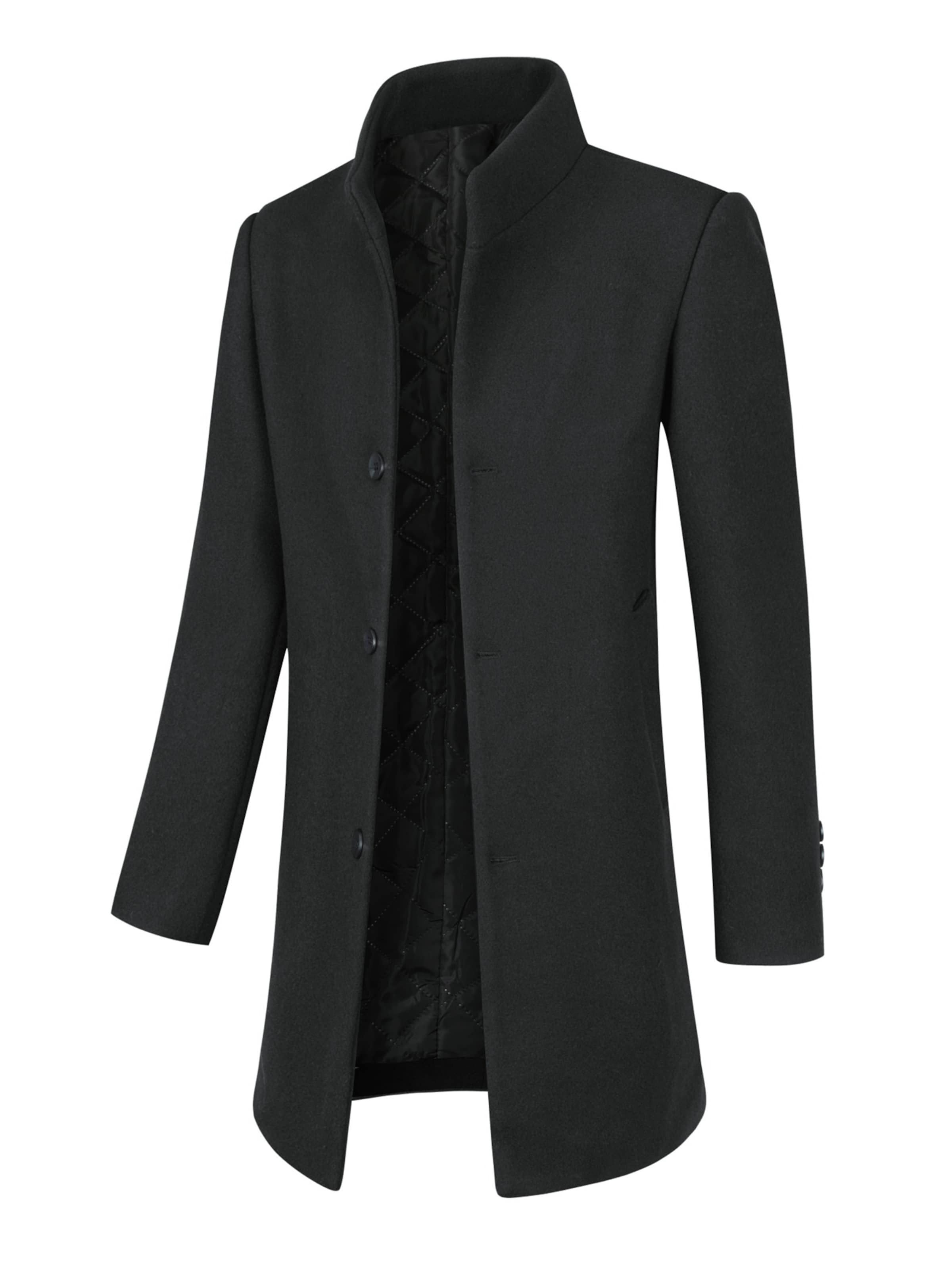 Youthup Winter Coat in Black