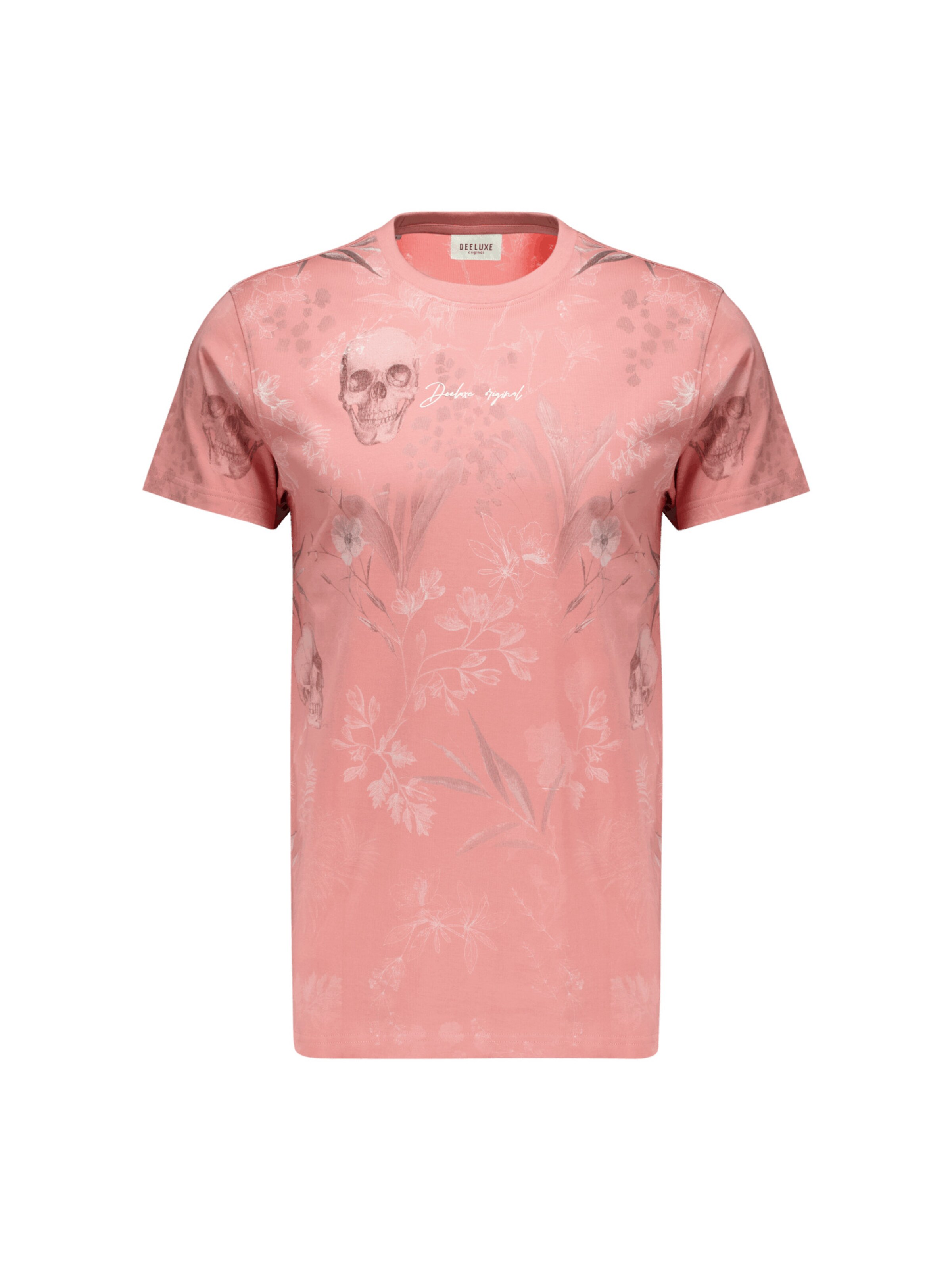 T-Shirt ' Botanical' Deeluxe en rose : devant