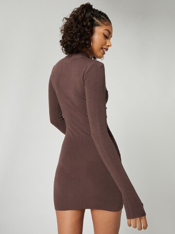 Robe 'Ines' SHYX en marron