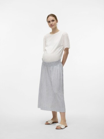 Gonna 'BERTA' di Vero Moda Maternity in bianco