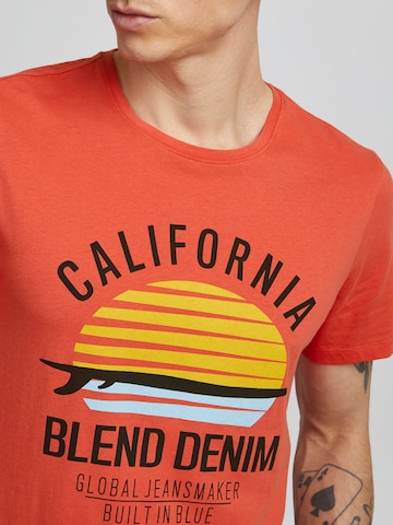 BLEND Shirt 'Califo' in Rood
