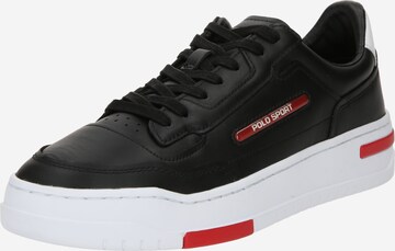 Polo Ralph Lauren Sneakers laag in Zwart: voorkant