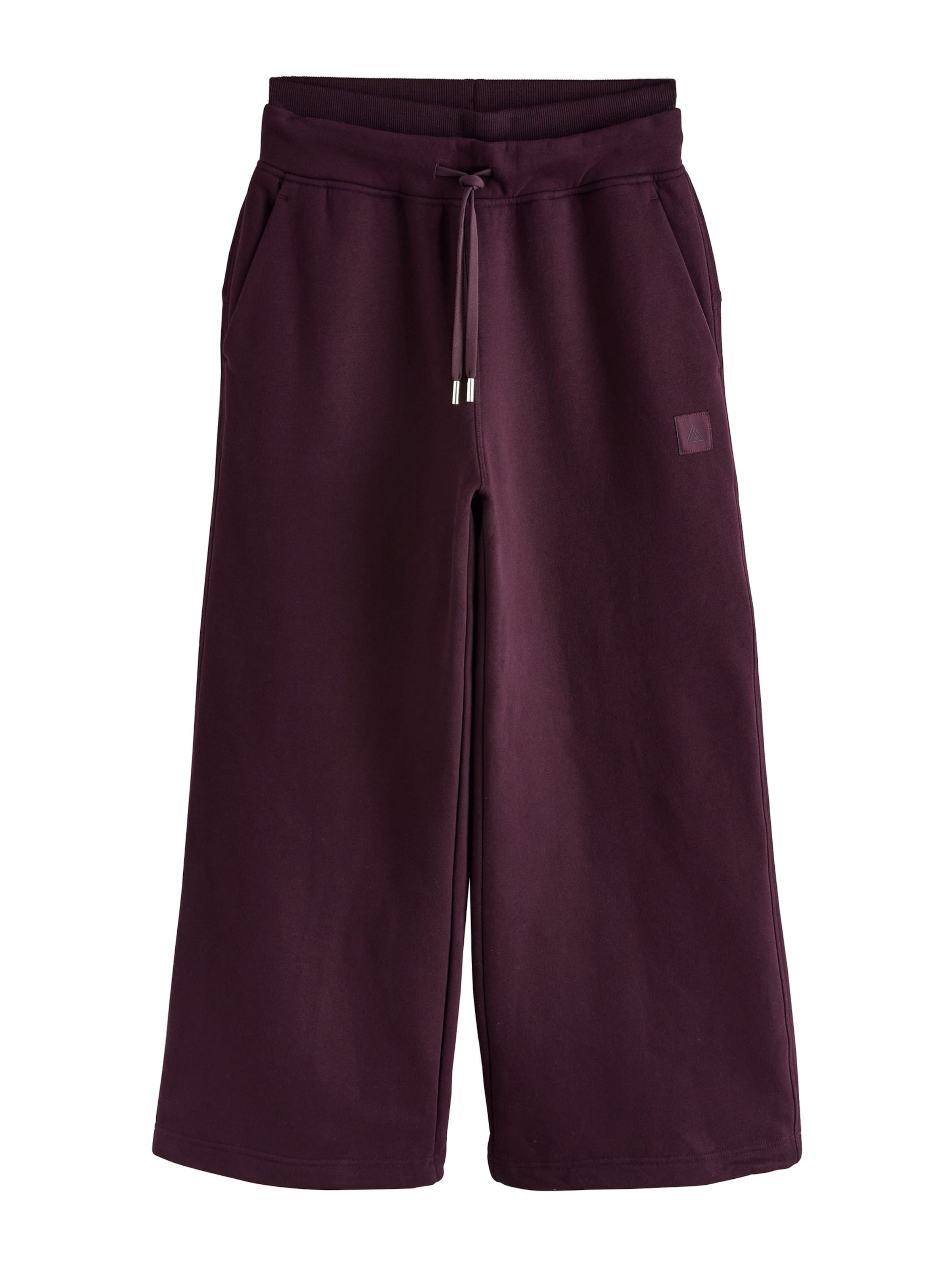 Wide Leg Pantalon Next en violet : devant