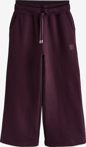 Wide Leg Pantalon Next en violet : devant