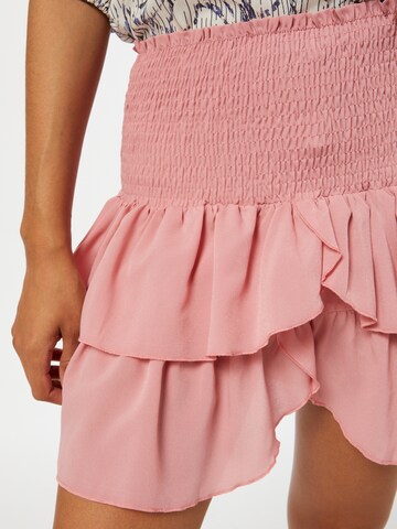 Neo Noir Skirt 'Carin' in Pink