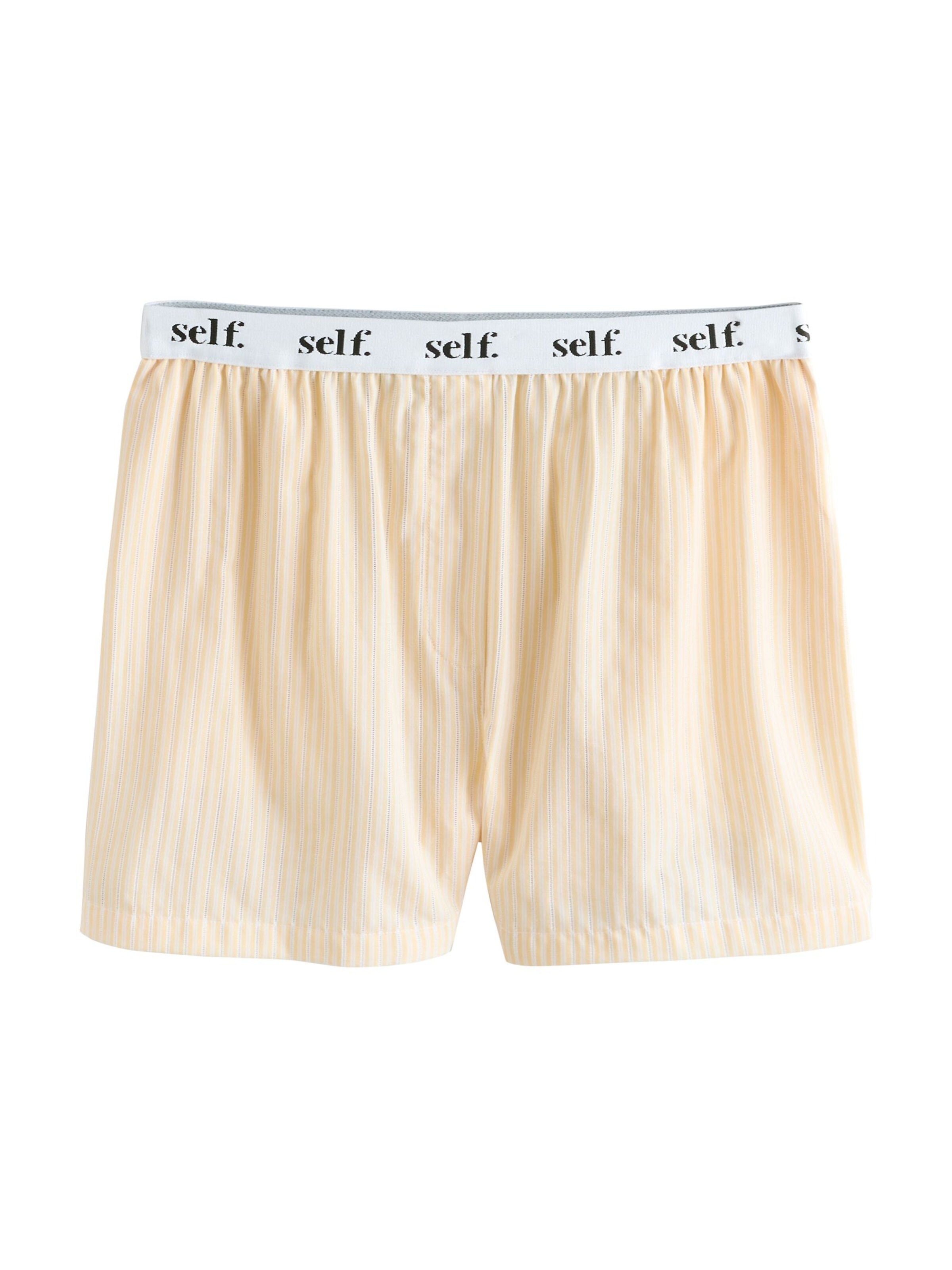 Shorty di self. in giallo