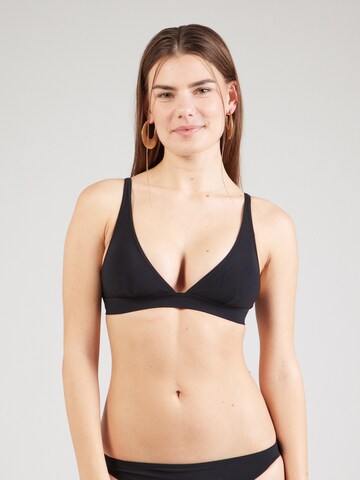 Banana Moon Triangle Bikini top in Black: front