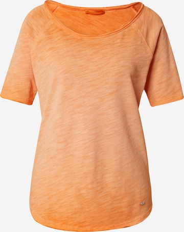 Key Largo Μπλουζάκι 'WT SMART' σε πορτοκαλί: μπροστά