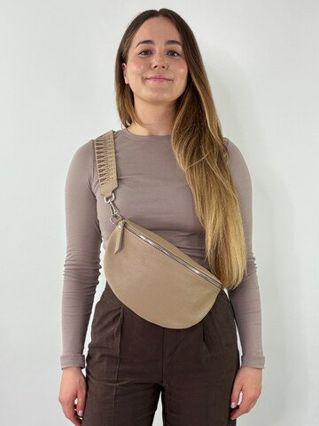 lePelou Gürteltasche 'MIRA large' in Beige