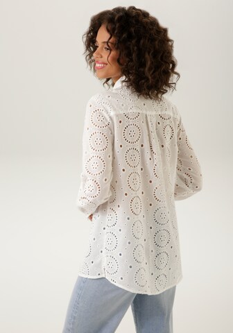 Aniston CASUAL Bluse in Weiß