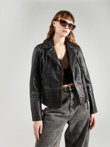 Gipsy Between-season jacket 'Jale' in Black: front