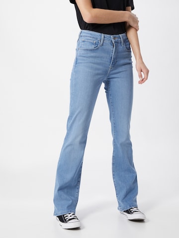 LEVI'S ® Bootcut Jeans '725™ High Rise Bootcut' i blå: framsida