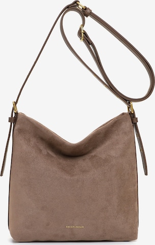 Sac bandoulière ' E&N Laren ' Emily & Noah en marron : devant