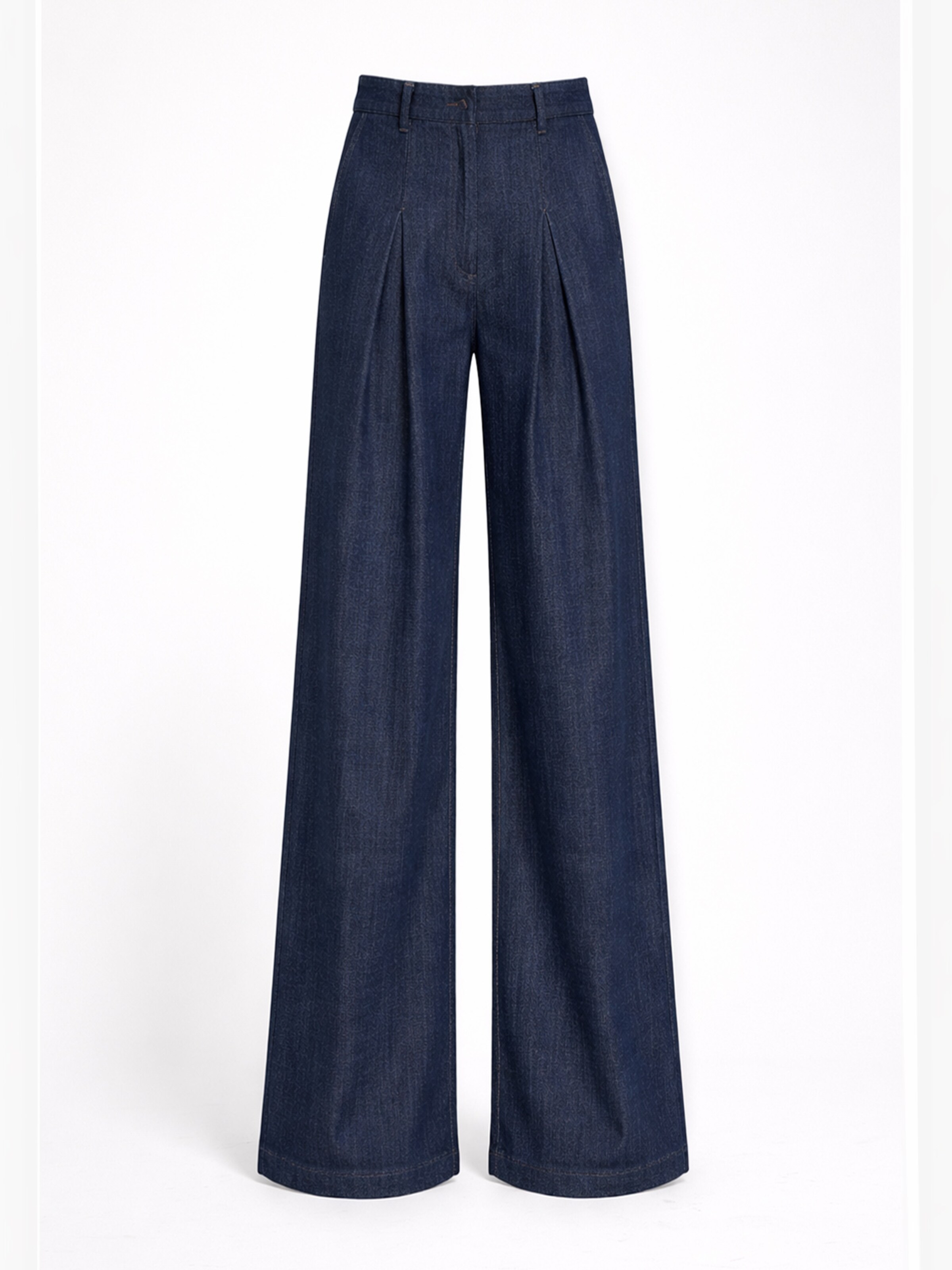 IT'S BASIC Wide leg Jeans 'PALAZZO HIGH RISE JEANS' in Blauw: voorkant