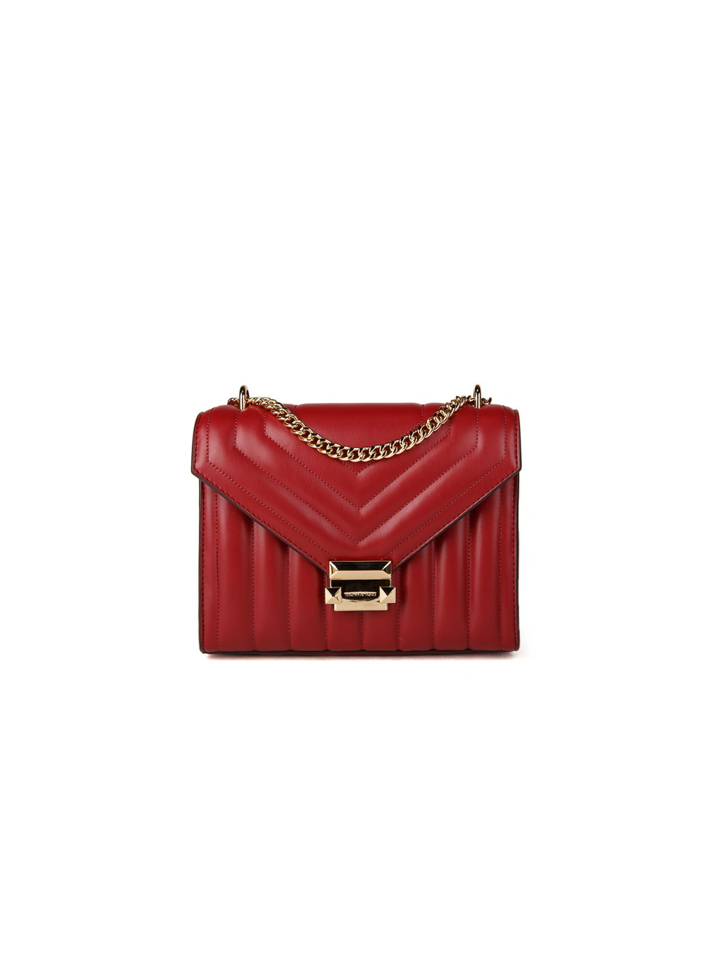 Borsa a spalla di Michael Kors in rosso: frontale