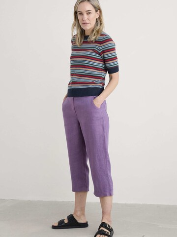 regular Pantaloni ' 'Brawn Point' ' di Seasalt Cornwall in lilla: frontale