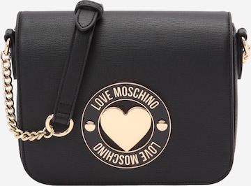 Love MoschinoTorba preko ramena - crna boja: prednji dio