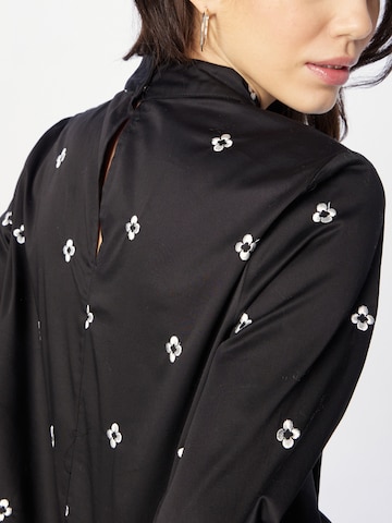 Claire Blouse 'Rozaa' in Black