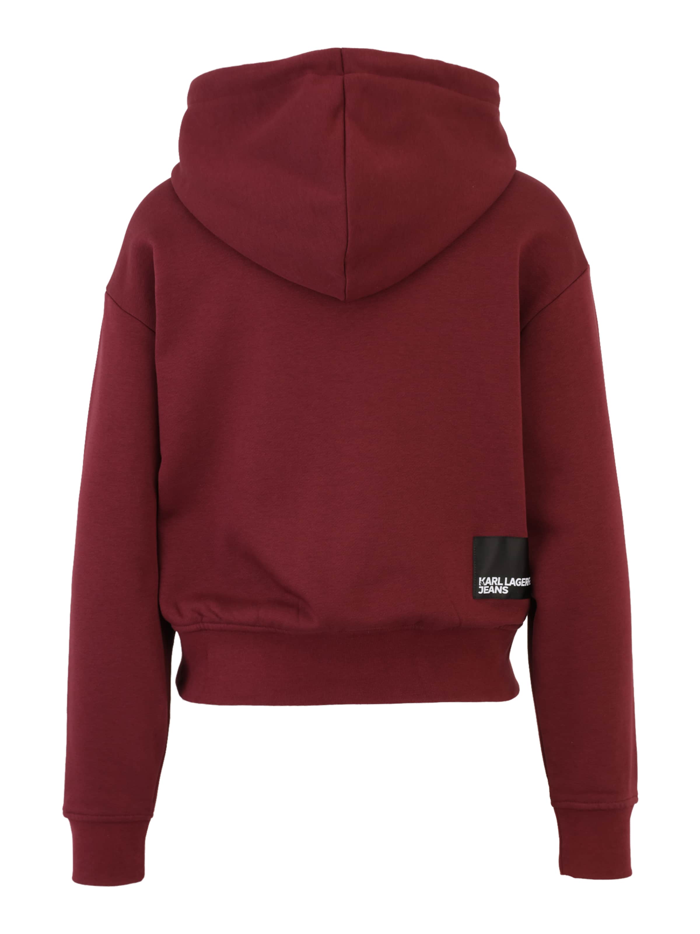 KARL LAGERFELD JEANS Sweatshirt in Red: back