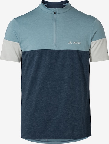 VAUDE Functioneel shirt 'Altissimo' in Blauw: voorkant