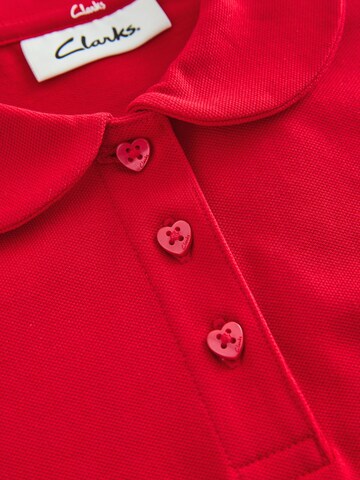 CLARKS T-shirt i röd