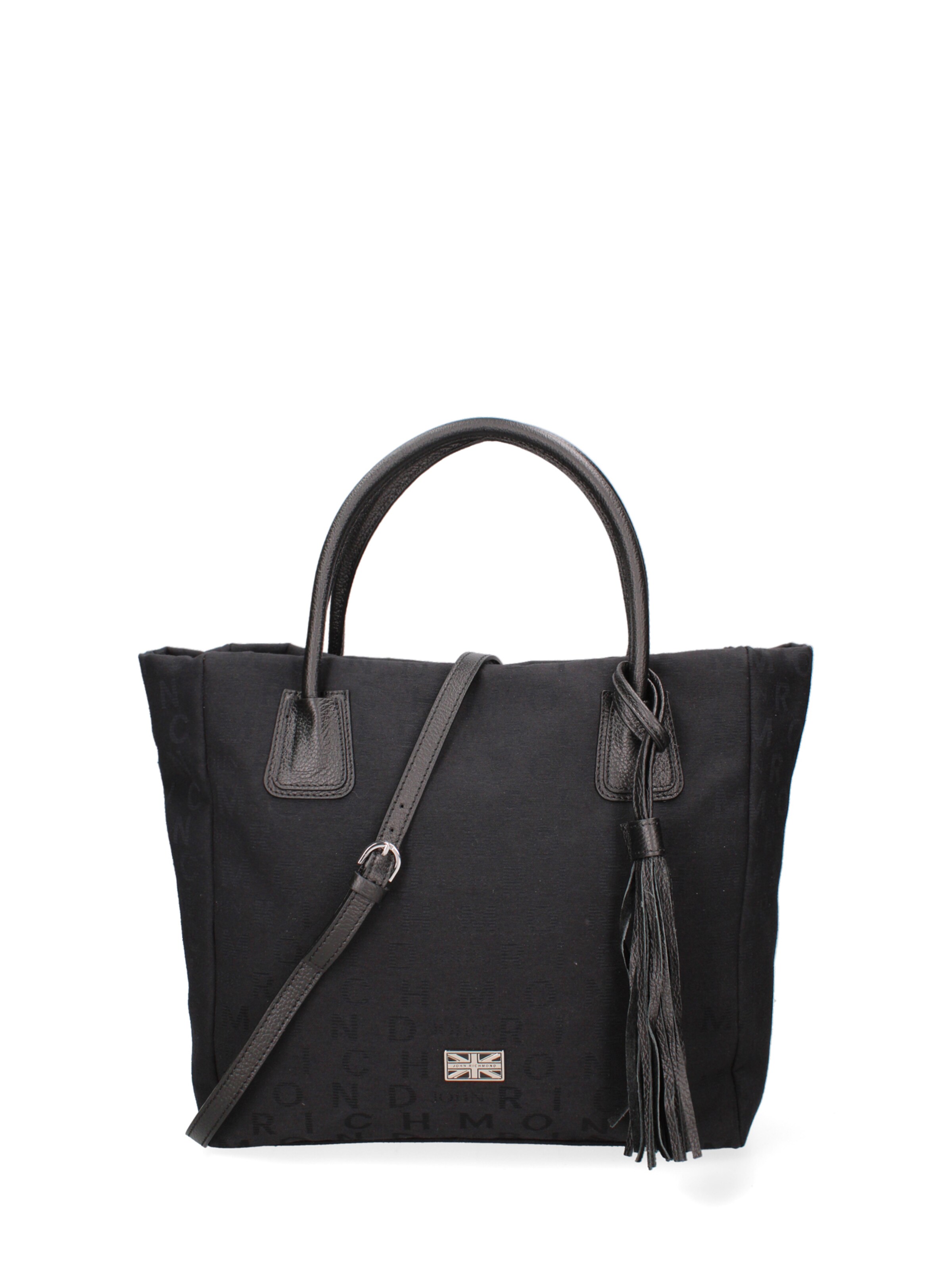 Shopper di John Richmond in nero: frontale