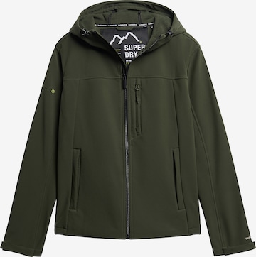 Veste mi-saison Superdry en vert : devant