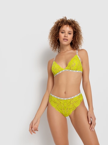 LSCN by LASCANA Triangle Bra in Green: front