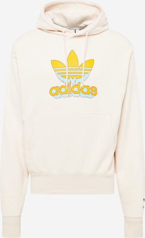 ADIDAS ORIGINALS Sweatshirt 'Hero' in Beige: predná strana