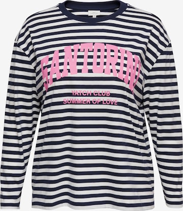 mėlyna ONLY Carmakoma Marškinėliai 'CARSarah': priekis