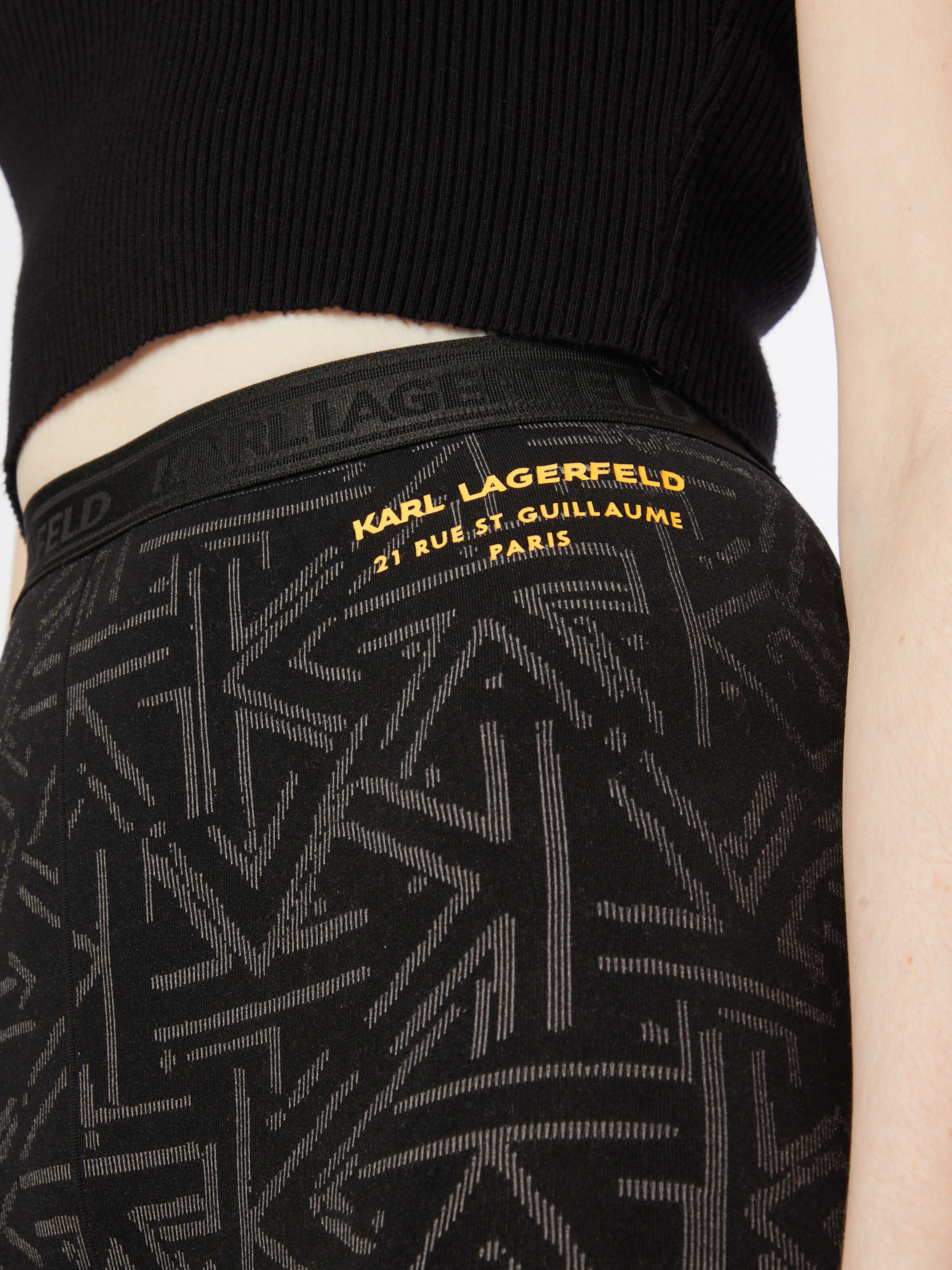 Premium Leggings Karl Lagerfeld en Noir 