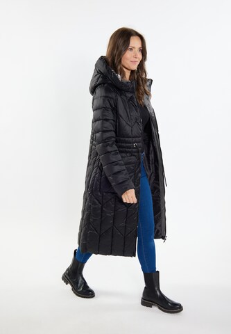 Manteau d’hiver Usha en noir