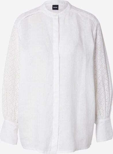 BOSS Blusa 'Beliah' en blanco, Vista del producto