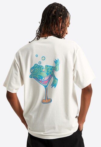 VANS Shirt 'Bar Hopper' in Wit: voorkant