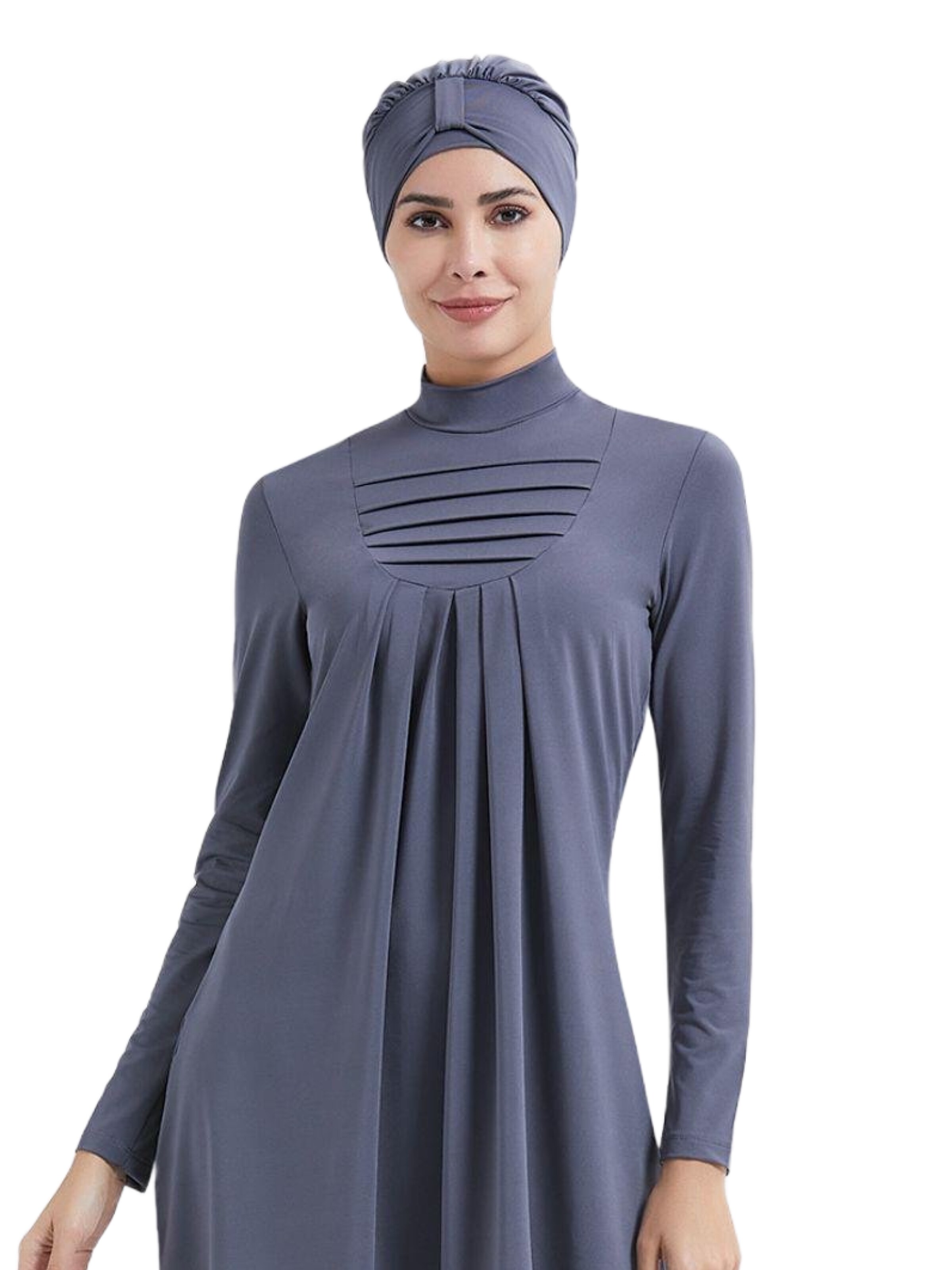 C&City Hijab Badeanzug in Grau