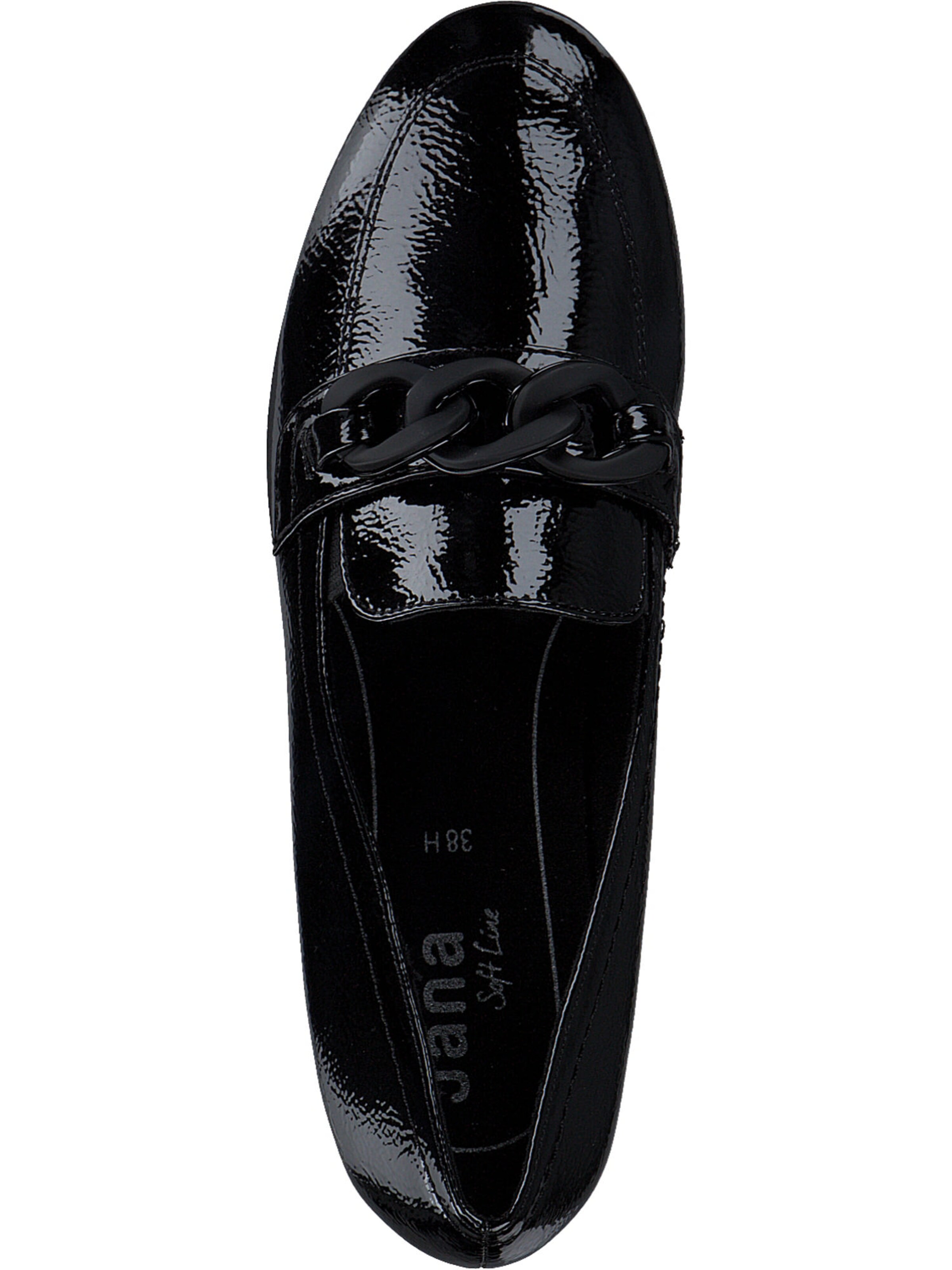 JANA Classic Flats in Black