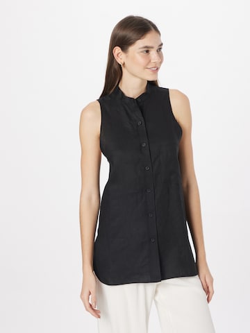 Calvin Klein - Blusa en negro: frente