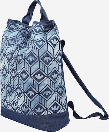 ADIDAS ORIGINALS Backpack in Blue: front