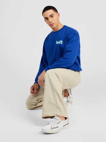 LEVI'S ® Sweatshirt in Blau