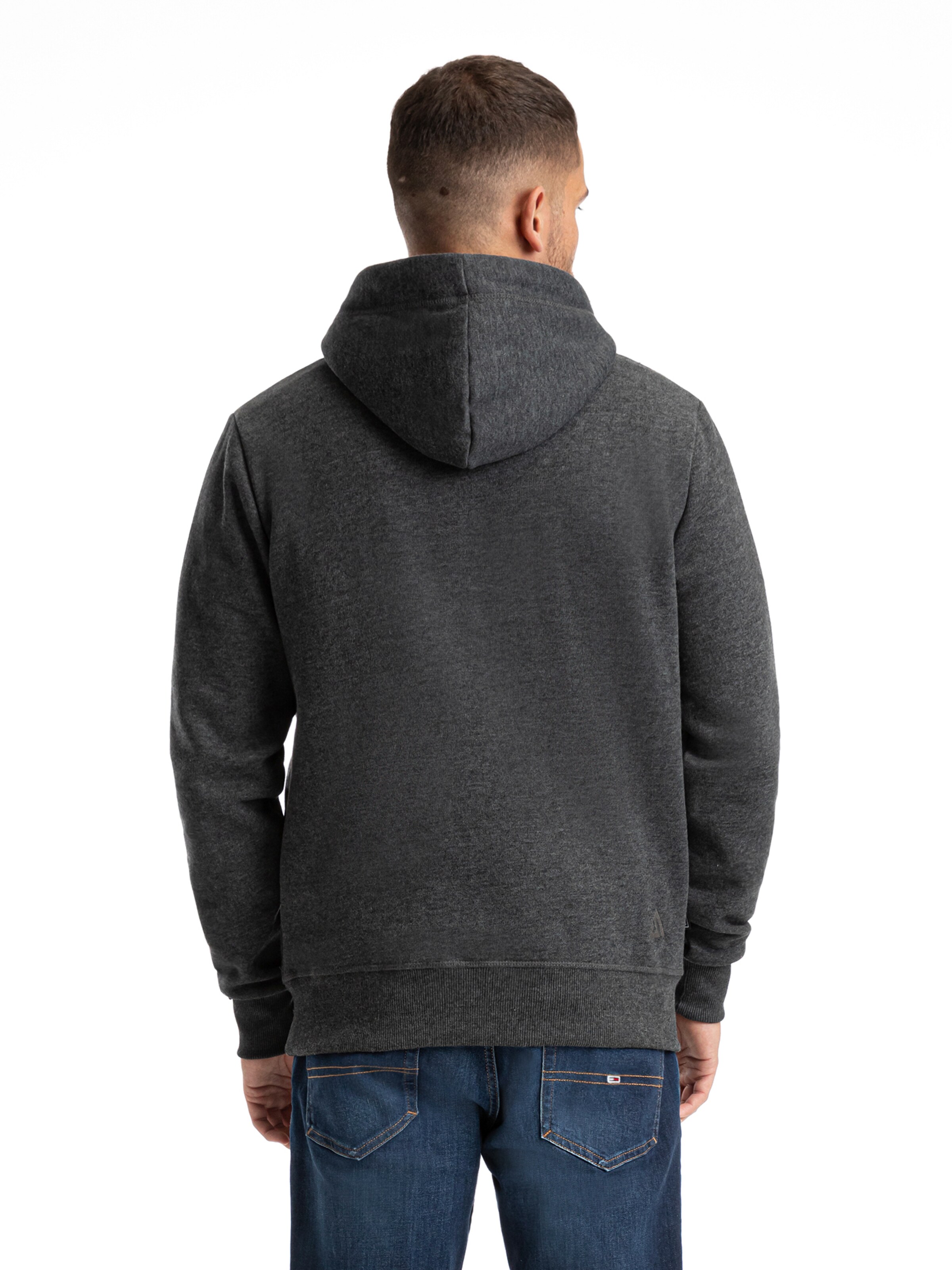 SPITZBUB Sweatshirt 'Thorben' in Grey