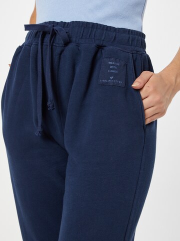 LIEBLINGSSTÜCK Tapered Pants in Blue