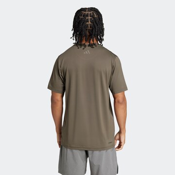 ADIDAS PERFORMANCE Funktionsshirt in Braun