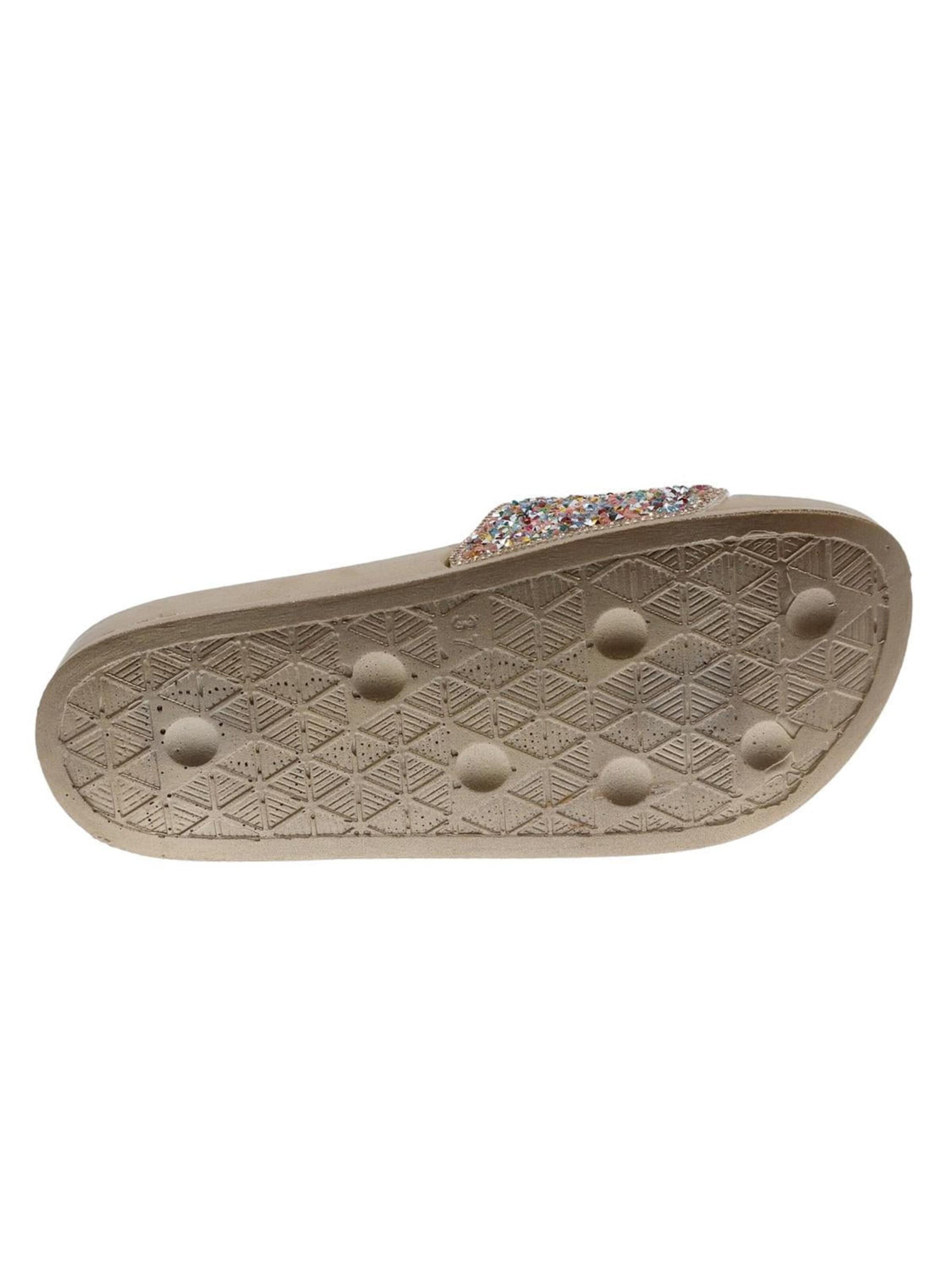 Beppi Hausschuh 'Slipper'‌‌‌ in Gold
