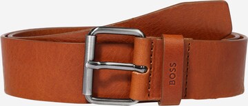 Ceinture 'Serge' BOSS en marron : devant